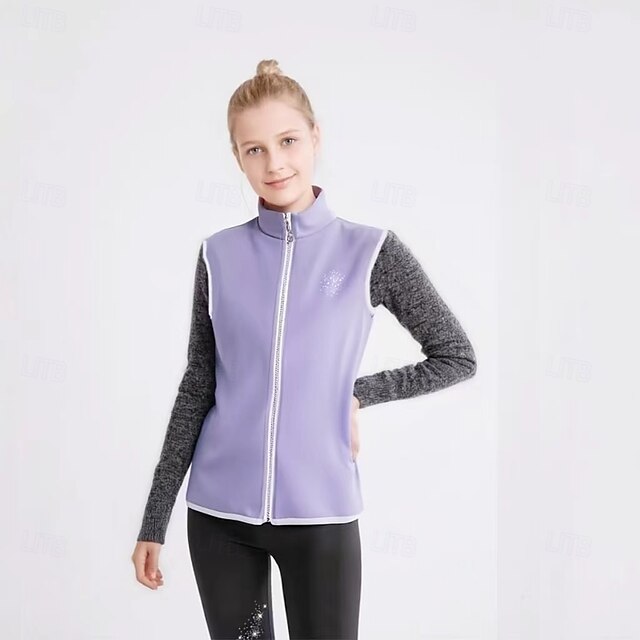Figure Skating Fleece Jacket Figure Skating Jacket with Pants
