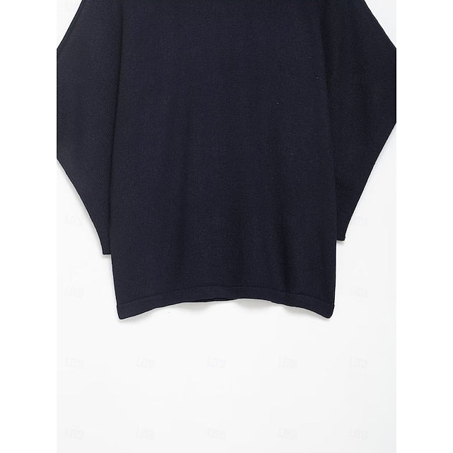 Women's Knit Tee Tee Top Solid Color Elegant Stylish Casual