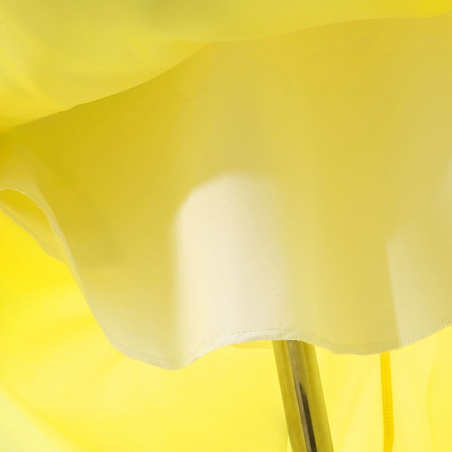 Bell Princess Fairytale Tiana Theme Dress Girl Tinker Flower