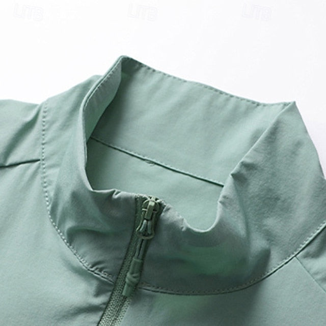 Women's Outdoor Jacket Hiking Jacket Outdoor Sun Protection