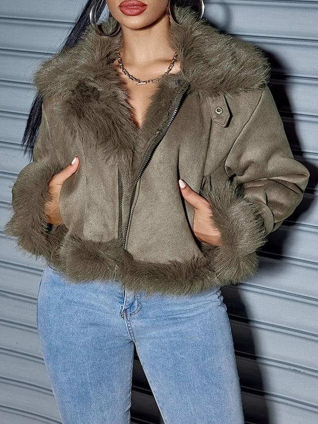 Coat Winter Street Women's Outdoor Wear Daily Fall