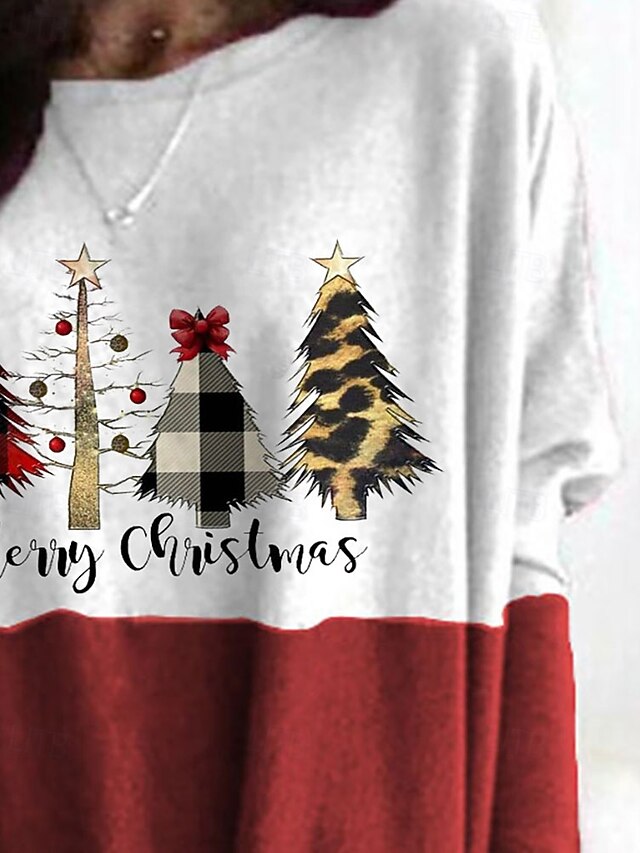 Women's Mini Dress Christmas Dress Casual Dress Print Dress