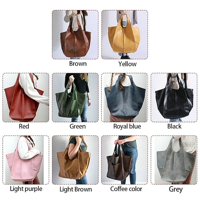 Women's Men's PU Party Leather Bag Shoulder Handbag