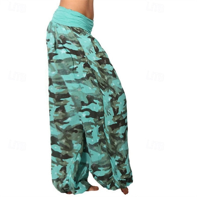 Women's Pants Trousers Palazzo Pants Fashion Boho Full