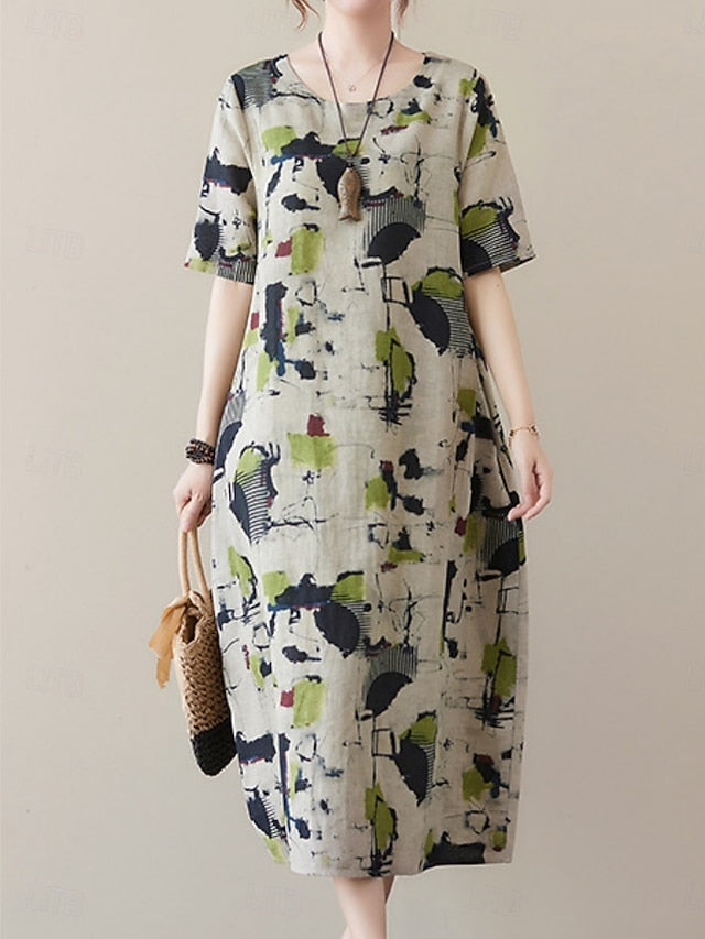Women's Maxi Dress Summer Dress Casual Daily Regular Fit