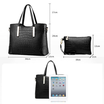 Boston Shoulder Bag PU Handbag Women's Crossbody