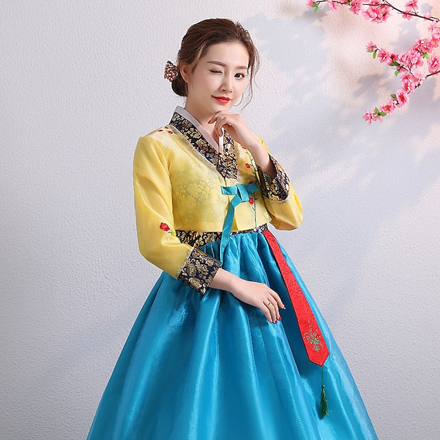 Women's Dress Hanbok Korean Traditional Masquerade