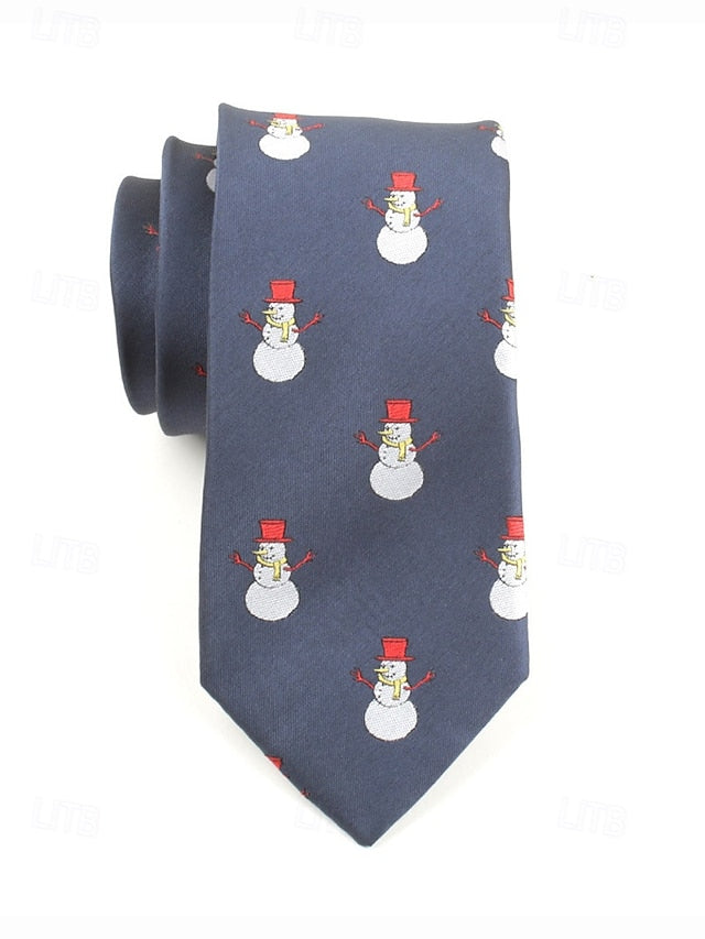 Necktie Santa Men's Christmas with