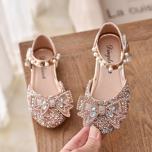 Heels Daily Glitters Glitter Shoes Girls' Heel PU