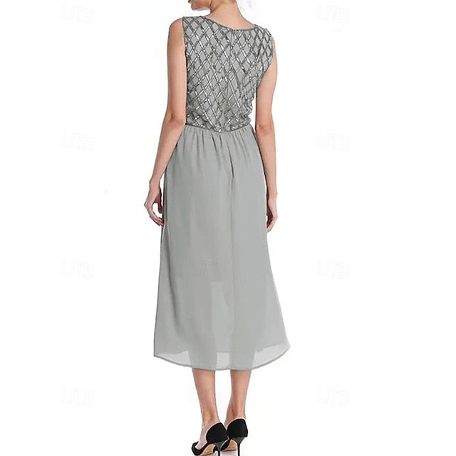 of Mother the Bride Simple A-Line Wedding Guest Dress