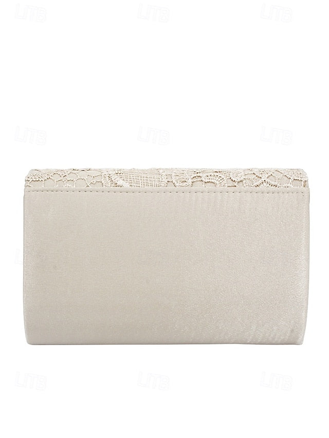 Women's Clutch Lace Chain Bag Evening with Strap