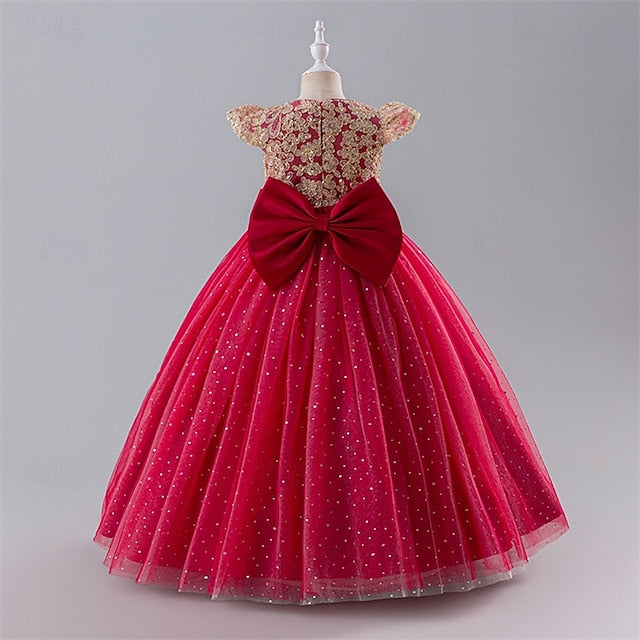 Kid's Girls' Dress Princess Flower Girl