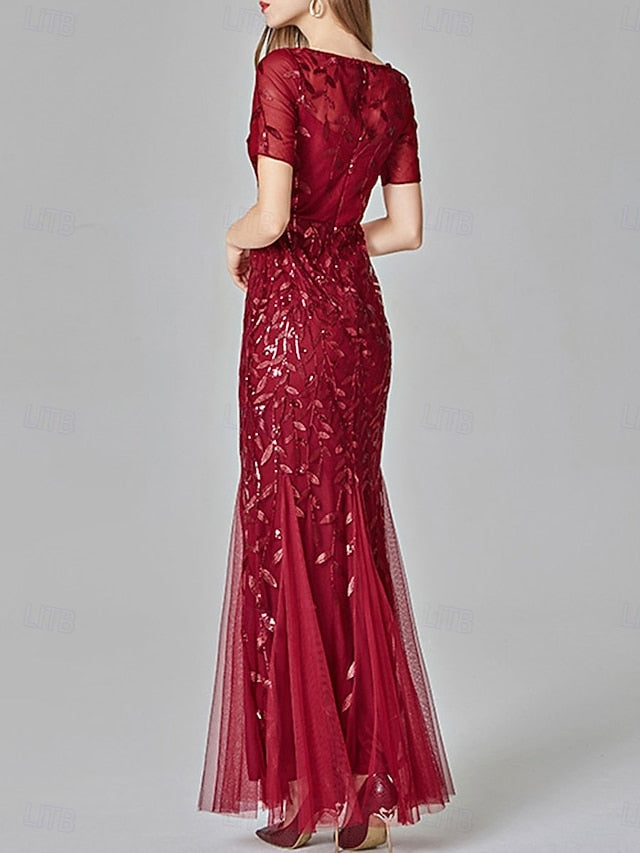 Mermaid / Trumpet Wedding Guest Dresses Elegant Dress Wedding