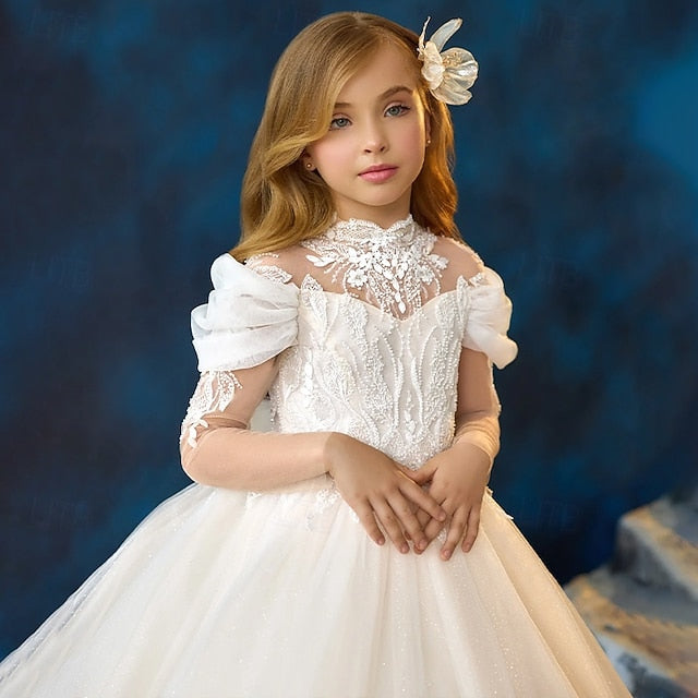 Party Girl Flower First Communion Dress Girls' Kids