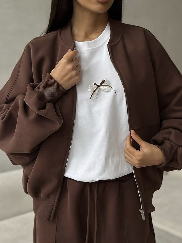 Women's Tee 100% Cotton 3D Appliques Bow Cute Stylish