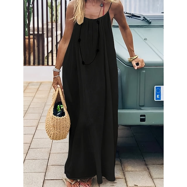 Women's Maxi Dress A Line Dress Vacation Casual Holiday