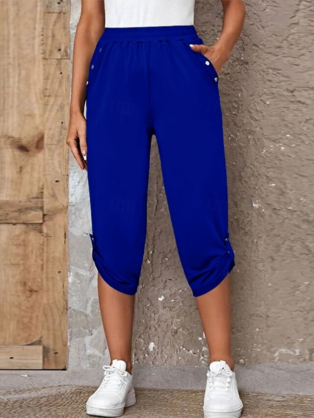Women's Capri Pants Tapered pants Summer Pants Casual Pants