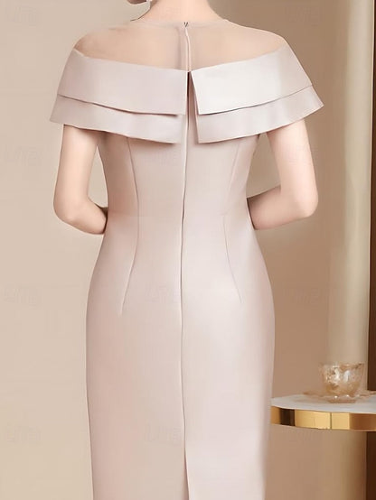 of Elegant Bride Length Crew Vintage Tea Dress the Simple Mother