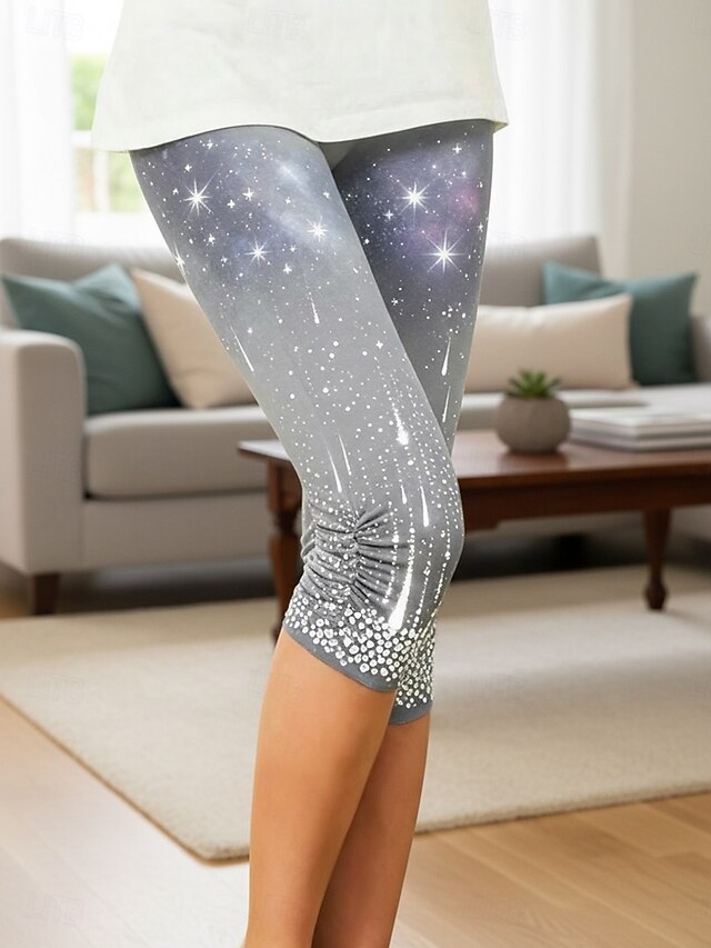 Women's Leggings Vacation Fashion Streetwear Capris High