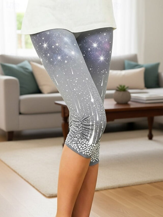 Women's Leggings Vacation Fashion Streetwear Capris High
