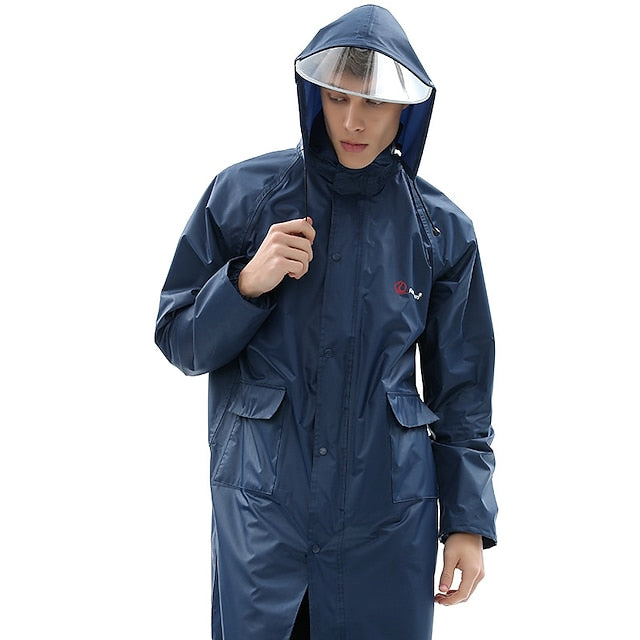 Women's Men's Rain Poncho Waterproof Rain Jacket