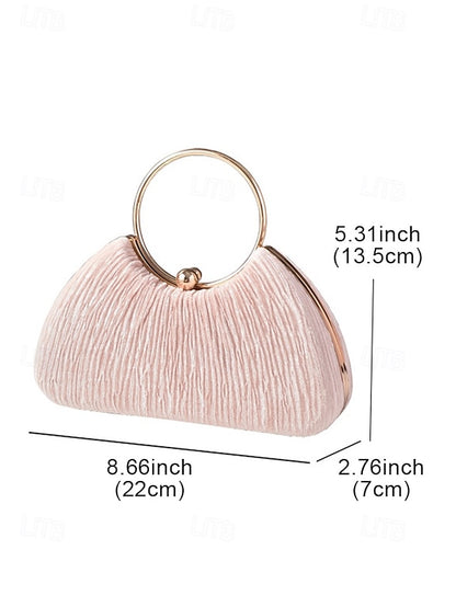 Party Elegant Christmas – Women's Handbag Velvet Red