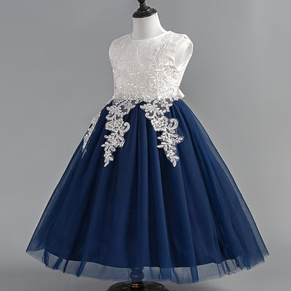 Dress Floral Special Sleeveless Wedding Party Girls' Kids