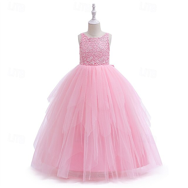 Flower Girl Dress Kid's Princess Girls'