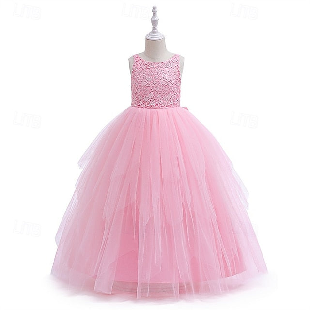 Princess Girls' Flower Kid's Dress Girl
