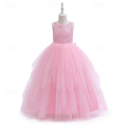 Princess Girls' Flower Kid's Dress Girl