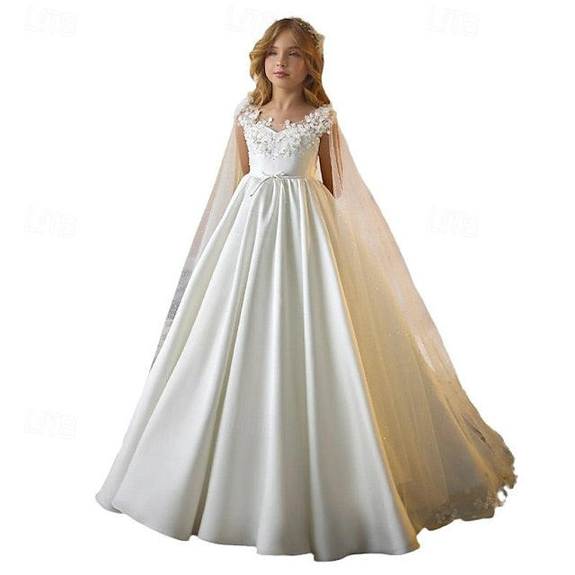Girls' Dress Flower Girl Formal First Communion