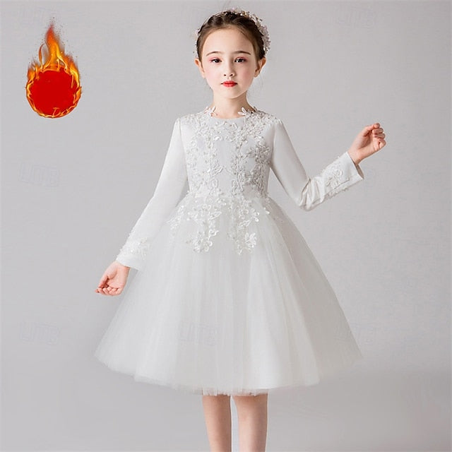 Girls' Kid's Princess Girl Dress Flower