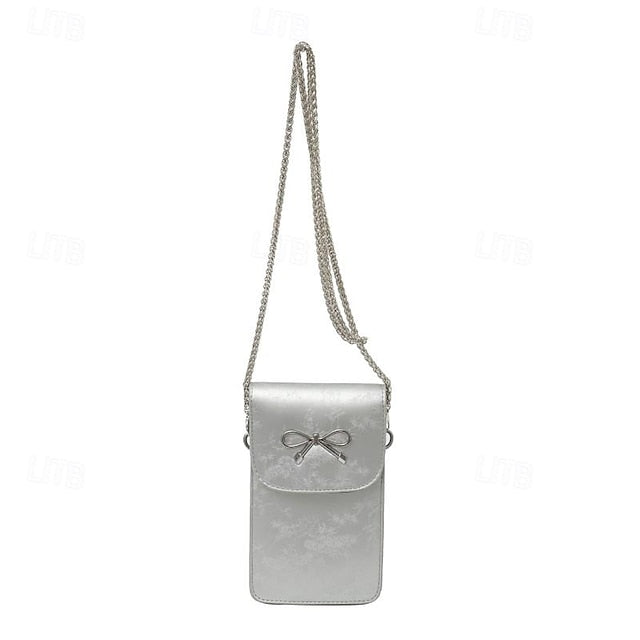 Leather Women's Phone Bag Daily PU Mobile Crossbody