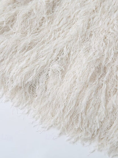 Coat Women's Comfortable Leathers Furs Fur Faux