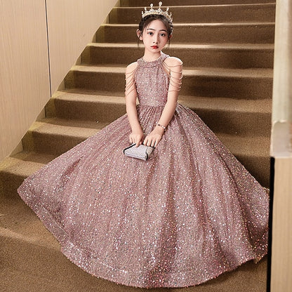 Princess Kid's Flower Dress Girl Girls'