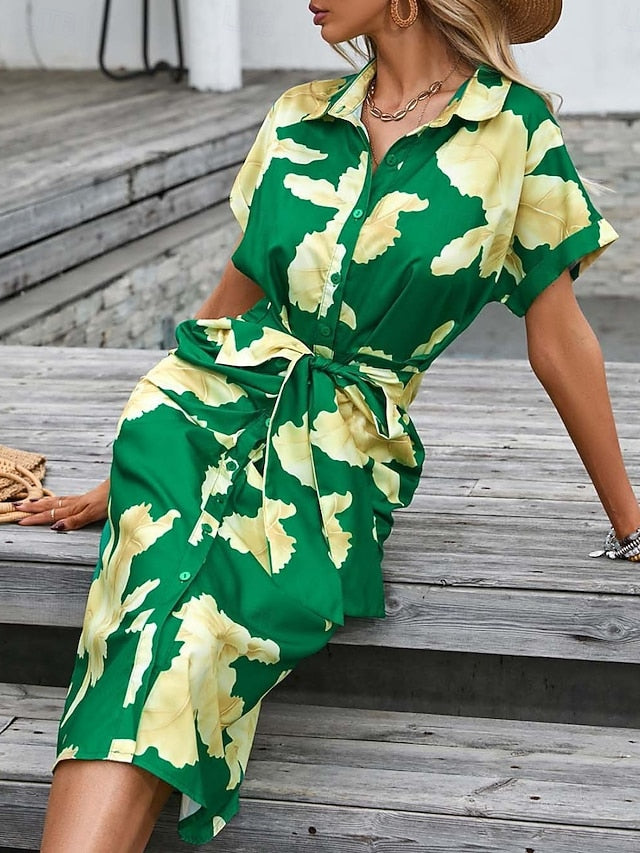 Women's Midi Dress Casual Dress A Line Dress Stylish Casual