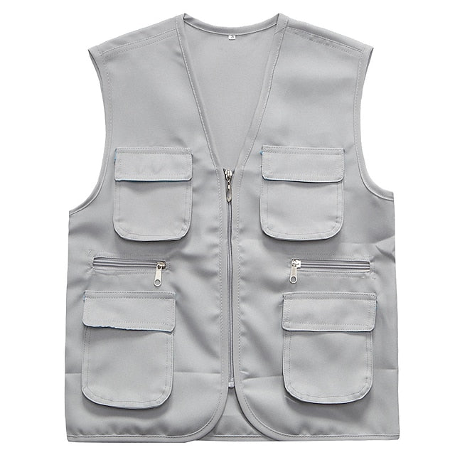 Men's Women's Fishing Vest Hiking Vest Sleeveless Vest