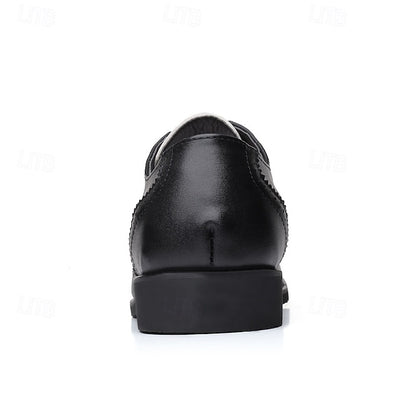 Shoes with Brogue and Men's White Black Oxford