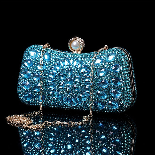 Women's Clutch Luxury Evening Multicolor – Crystal