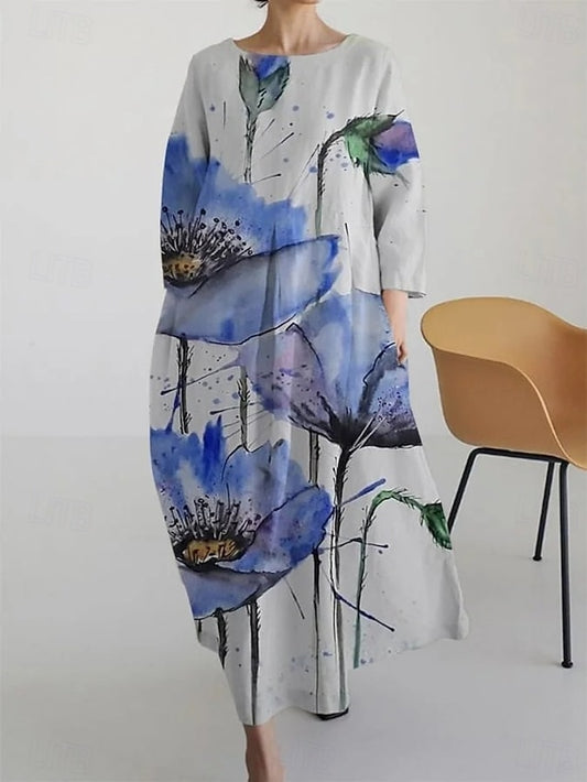 Women's Maxi Dress A Line Dress Fit And Flare Dress Party