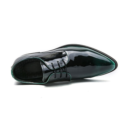 Shoes – Leather Shiny Men's Oxford Formal Patent