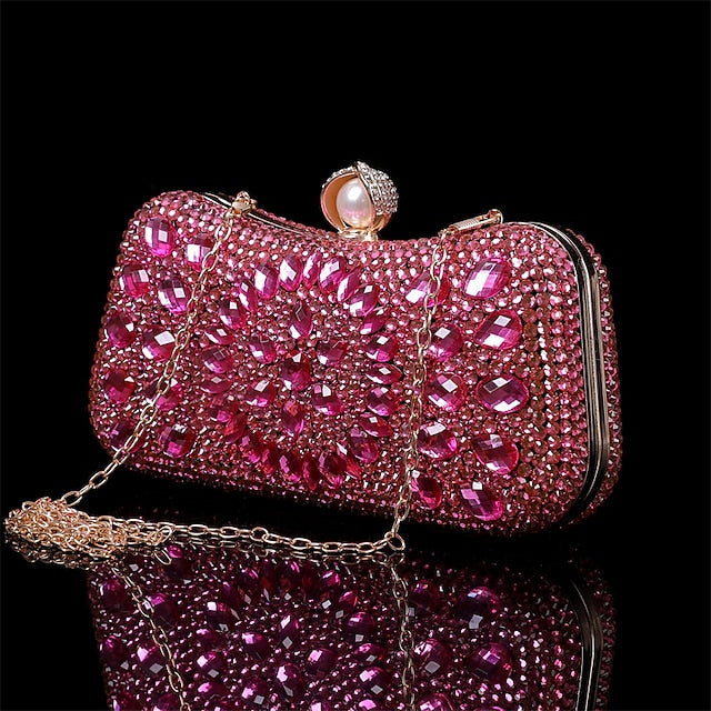 Women's Clutch Luxury Evening Multicolor – Crystal