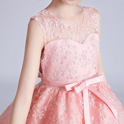 Dress Flower Princess Girls' Party Girl