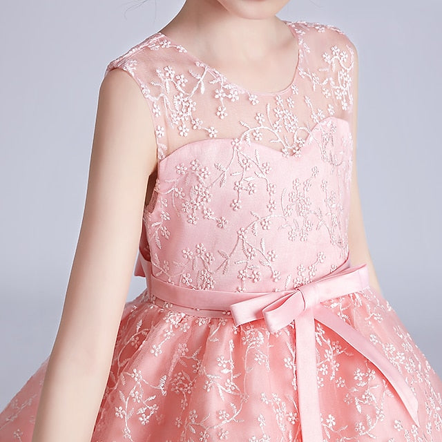 Girl Princess Party Dress Girls' Flower