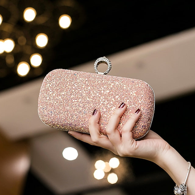 Leather Bag Bags Evening PU Clutch Women's Wristlet