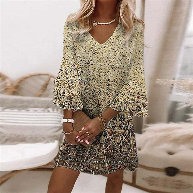 Women's Mini Dress Semi Formal Dress Petite Dress Sundress