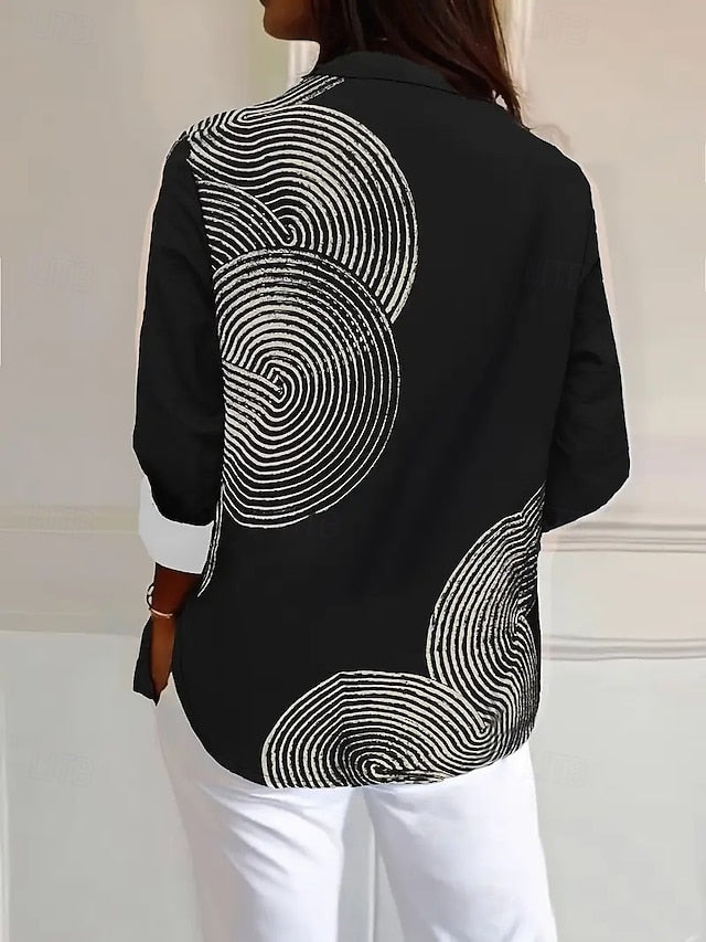 Women's Shirt Linen Like Breathable Lightweight Daily