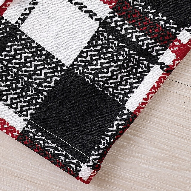 Dress Pieces Long Kids Block Set 2 Girls' Suits Color