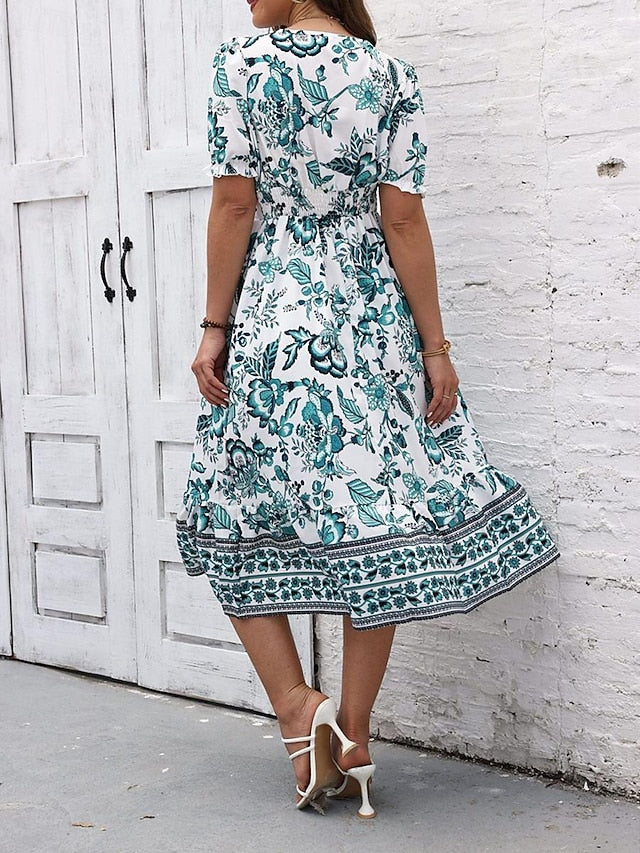 Women's Midi Dress Casual Dress Swing Dress A Line Dress