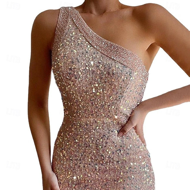 Mermaid / Trumpet Floor Length Prom Dresses Elegant Party